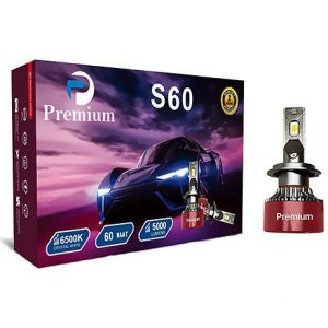 هدلایت LED پرمیوم پایه H1 مدل S60