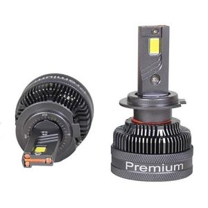 هدلایت LED پرمیوم پایه H3 مدل p120max